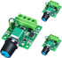 3 Pack PWM Low Voltage DC Motor Speed Controller, 1.8V 3V 5V 6V 12V 2A