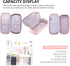 CICIMELON Durable Pencil Case Big Storage Pen Pouch Bag for School Supplies Office College Teen Girls Adults, Pink