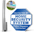 Anley Aluminum Protected By Home Security System Yard Sign 10 x 10