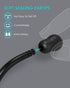 Lightweight Stethoscopes for Nurses, Doctors, Nursing Students, Single Head Heartbeat Monitor with Accessories