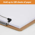 Happyhapi Clipboards 28 Pack - Hardboard Office Clipboards Standard A4 Size (9 x 12.5 Inches)