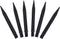 6Pcs 8.25 Inch Reinforced Ground Spikes, ABS Plastic Replacement Stakes for Solar Lights