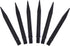 6Pcs 8.25 Inch Reinforced Ground Spikes, ABS Plastic Replacement Stakes for Solar Lights