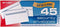Top Flight Number 10 Boxed Security Envelopes, 4 1/8 x 9 1/2 Inches, White, 45 Envelopes per Box