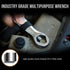 Lichamp Universal EDC Pocket Wrench, Multi 23 Sizes from 1/4 to 3/4 inch and 7mm to 19mm