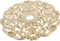 Decorative Ceiling Medallion Round Base 12 Inch Ceiling Light Medallion with Artistic