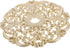 Decorative Ceiling Medallion Round Base 12 Inch Ceiling Light Medallion with Artistic
