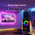 16.5ft 45-75 Inch KSIPZE LED Lights for TV, TV led Backlight for TVs RGB TV Backlight Behind Music Sync Smart APP