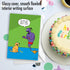 NobleWorks - 1 Funny Animal Birthday Card, Pet Cat and Dog Humor, Birthday Notecard with Envelope