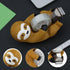 Tape Dispenser Cute Sloth Tape Holder Resin Desk Tape Cutter Sloth Tape Holder Ornament Novelty Tape Cutting Tools for Home School Office Desk Wrapping Gifts 5.3x2.6x2.9 inch by STUIPIUL