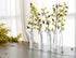 40-Pack Plastic Floral Water Tubes - Clear Florist-Grade Stem Holders for Hydration, Flower Arrangements Supplies
