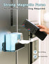 Magnetic Glove Box Holder, Wall Mount Tissue Box Holder, Magnetic Disposable Glove Tissue Dispenser for Kitchen