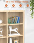 Adjustable Rose File Organizer for Desk, Vertical File Folder Holders for Magazines, Upright Desktop Binder Organizer