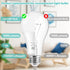 LED Light Bulbs, 100 Watt Equivalent A19, 13W 4000K Neutral White, 1500 Lumens Non-Dimmable, E26, 4-Pack