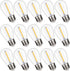 S14 Replacement LED Light Bulbs, Shatterproof & Waterproof 1W S14 LED Bulbs,