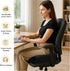 VGLCBBSTS 6-Inch Office Chair Booster Cushion Extra-Thick Height Increase Seat Pad with Dual-Layer Foam & Non-Slip