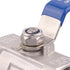 1PC Ball Valve Stainless Steel, 1 1/4" NPT Female Standard Port, 1-Piece Type for Water, Oil, and Gas