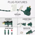 100LIGHTS 5.98m Set Green Extra-Bright with End Connectors Christmas Decorative Lights UL Certified Mini String Light