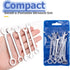 Mesee 10 Pieces Mini Combination Wrench Set, Dual-Use Spanner Hand Repair Tool for Automotive Bike Home Appliance
