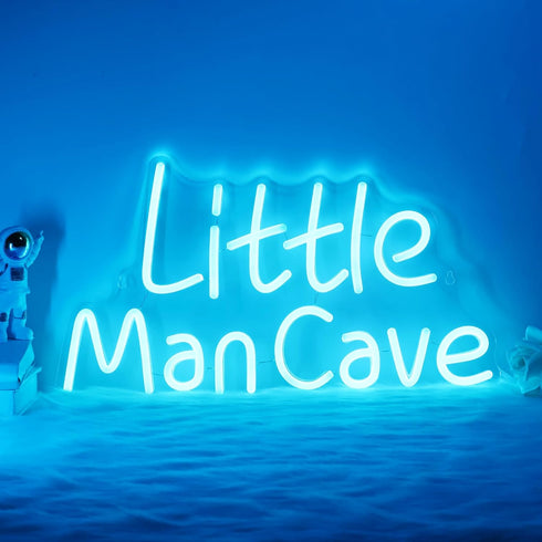 YuanDian Little Man Cave Neon Sign, Neon Lights for Bedroom Gamer Room