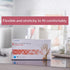 McKesson Stretch Vinyl Exam Gloves, Non-Sterile, Powder-Free, Large, 100 Count, 1 Box