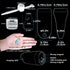 2 Pack USB Mini LED Lantern, Waterproof EDC Keychain LED Flashlight for Camping, Type-C Rechargeable Battery Small