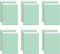 TOPS Prism Writing Pads, 8-1/2" x 11-3/4", Legal Rule, Green, Perforated, 50 Sheets, 12 Pack (63190)