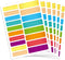 Waterproof Removable Labels - 360PCS Handwrite Name Stickers for Water Bottles & School Supplies