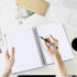 Spiral Journal Notebook for Women, Hardcover, College Ruled, 7" x 10", 100GSM Lined Notebooks