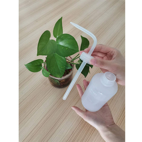 Valchoose 2 Count Wash Bottle 250ml, Medical Squeeze Bottle, Reusable for Watering Plants and Lab Ware