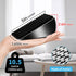 Strongest Heavy Duty Door Stoppers, Tall Door Stop Wedge, Zinc Alloy and Silicone, Suits Any Heavy Door, 2 Black