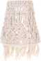 Boho Lampshade Table Lampshade Macrame Decor Woven Light Shade Desk Chandelier Shades