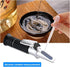 VGVGV 0-80 0-80% Brix Refractometer, Alcohol Refractometer Concentration Detector of Liquor Alcohol V/v for Wine