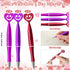 Jetec Valentine's Day Appreciation Gifts, Heart Pens with Thank You Cards, Smile Face Ballpoint Pens for Team Coworker