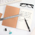 ZZTX 4 Pack Blank Kraft Notebooks, A5 Travel Journal Set for Drawing Writing Doodling