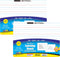 BAZIC Dry Erase Lap Board, 9"x12" & Marker, Double Sided Primary Ruled & Blank, 2-Pack for Teacher Home