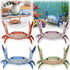 DDRIC Cute Crab-Shaped Pen Holder, Realistic Desk Crab Pen Holder, Creative Funny