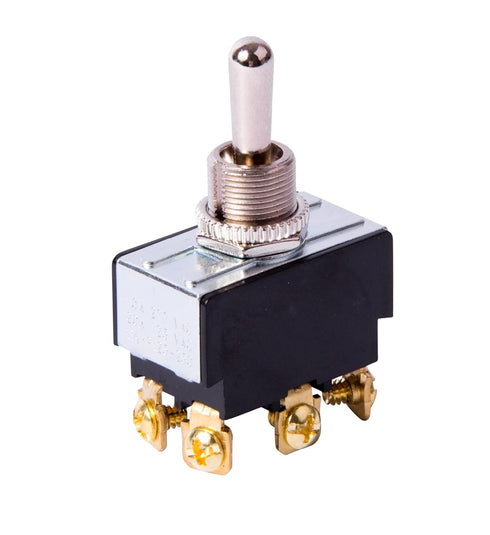 Gardner Bender GSW-123 Electrical Toggle Switch, DPDT, 20 A/125V AC, Screw Terminal, Gray