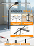 ReinHoo Office,5 Color+9 Lamp,1200Lumen LED Desk Lamp for Home Brightness Office Desk Eye Protection Desk