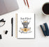 Highland Cow Notebook - Western Notebook, Cow Notebook, Highland Cow Office Supplies, Highland Cow Gifts, Cow Stuff, Just a Girl Who Loves Highland Cows Spiral Notebook 5.5x8.3 by Guymn