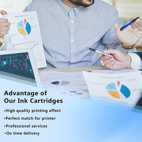 LC75 High Yield Ink Cartridges Replacement for Brother, 4 Pack Compatible with MFC Printers
