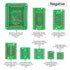 40pcs PCB Proto Boards SMD to DIP Adapter Plate Converter for TQFP (32 44 48 64 84 100) SOP SSOP TSSOP