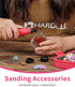 HARDELL Rotary Tool Accessories Kit, 227pcs, 1/8"(3.2mm) Diameter Shanks, Universal Fitment for Cutting and Polishing