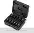 11 3/8-inch Set, MIXPOWER Pieces Drive Pipe Plug Socket SAE, CR-MO, Tapered Male Square Drive, Chamfered Female Square