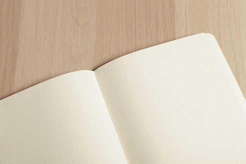 Clairefontaine 'Age Bag' Thread-Bound Notebook, A5, Dot, 192 Pages, Brown