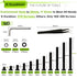 K Kwokker 1480Pcs M3 4mm 35mm M3 Countersunk 3D 4/5/6/8/10/12/16/20/25/30/35mm Flat Head Phillips Machine Screws