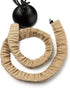 ELFCAB 1 Pack 6Feet Chandelier Chain Cover & Fabric Cord Cover Length for Chandelier Lighting Wires Natural Burlap Easy