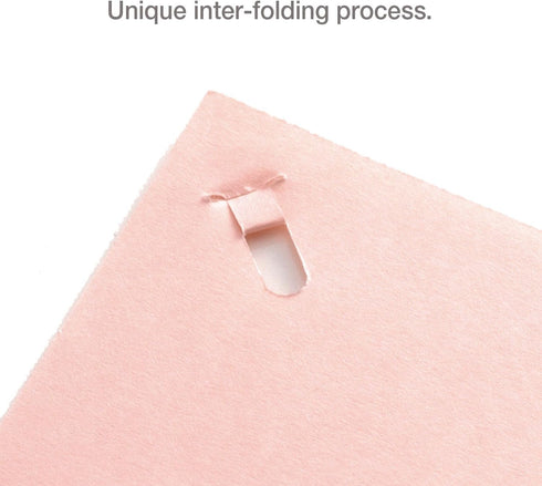 Plus 31250 Paper Clinch, Glossy White