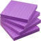 Lined Sticky Notes 3x3 Sticky Notes with Lines Self-Stick Notes Bright Color 4 Pads 90 Sheets/Pad (Purple) by Eastern Wolf