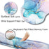 Mouse Pad and Keyboard Wrist Rest Support, Gel Mouse Pad with Coaster, Non-Slip Base, Pain Relief for Gaming